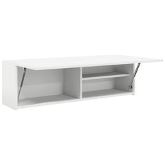 vidaXL Bathroom Wall Cabinet White 100x25x30 cm Engineered Wood 6
