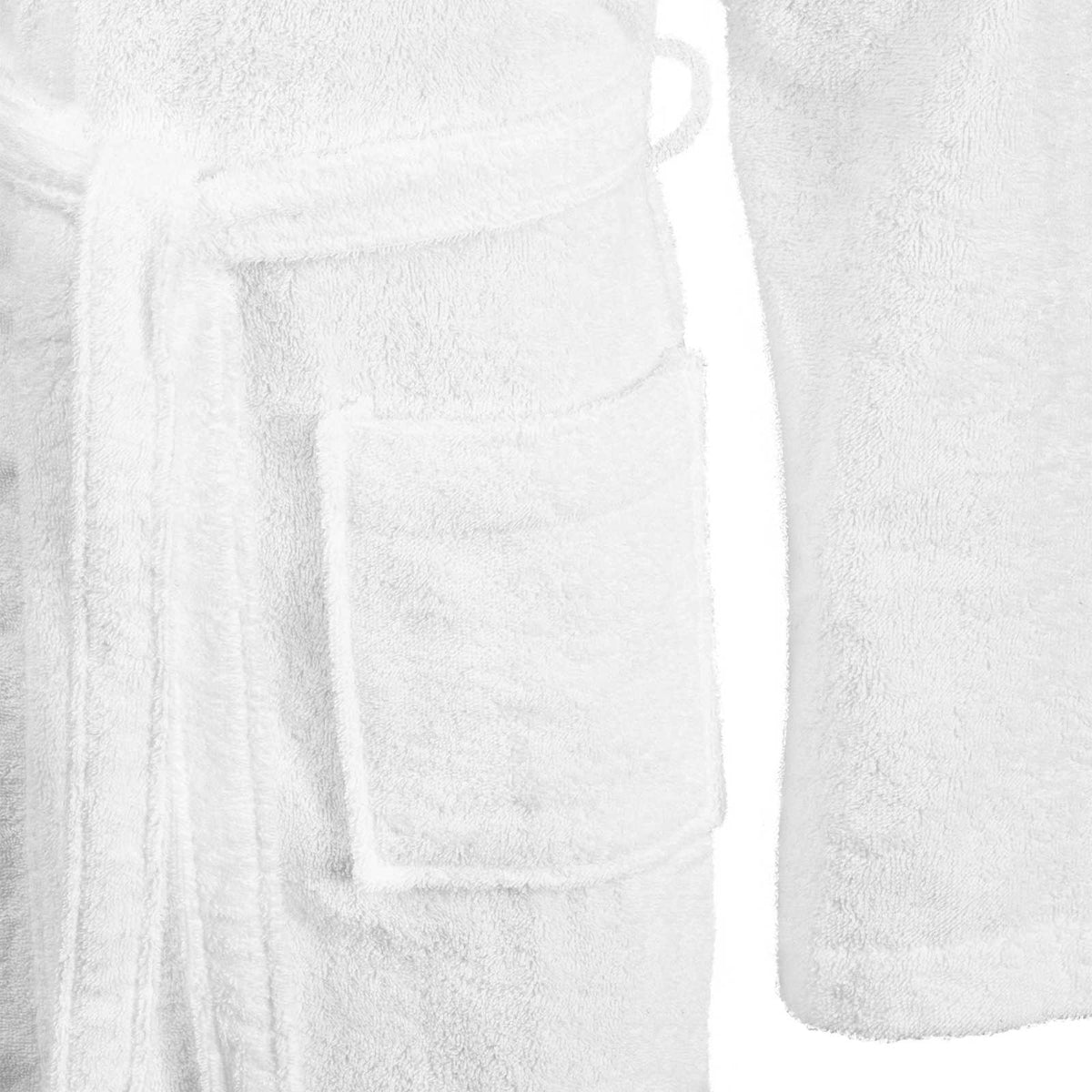 vidaXL Bathrobe KINN White L Cotton 4