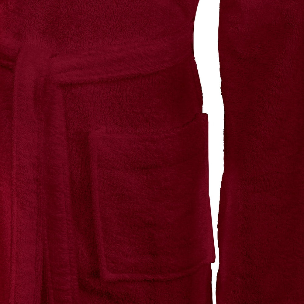 vidaXL Bathrobe KINN Red XXXL Cotton 4