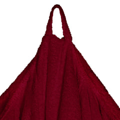 vidaXL Bathrobe KINN Red XXXL Cotton 5