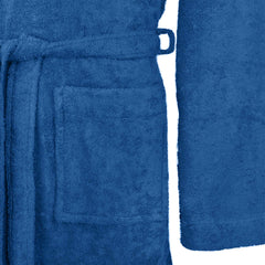 vidaXL Bathrobe KINN Blue XXL Cotton 4