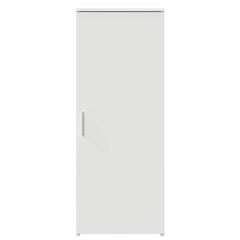 Storage Cabinet White Engineered Wood, image 5