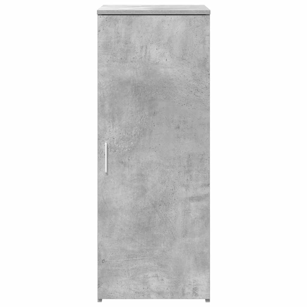 Storage Cabinet Concrete Grey Engineered Wood, image 5