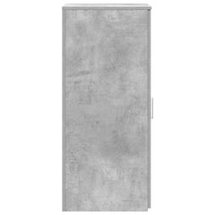 Storage Cabinet Concrete Grey Engineered Wood, image 6