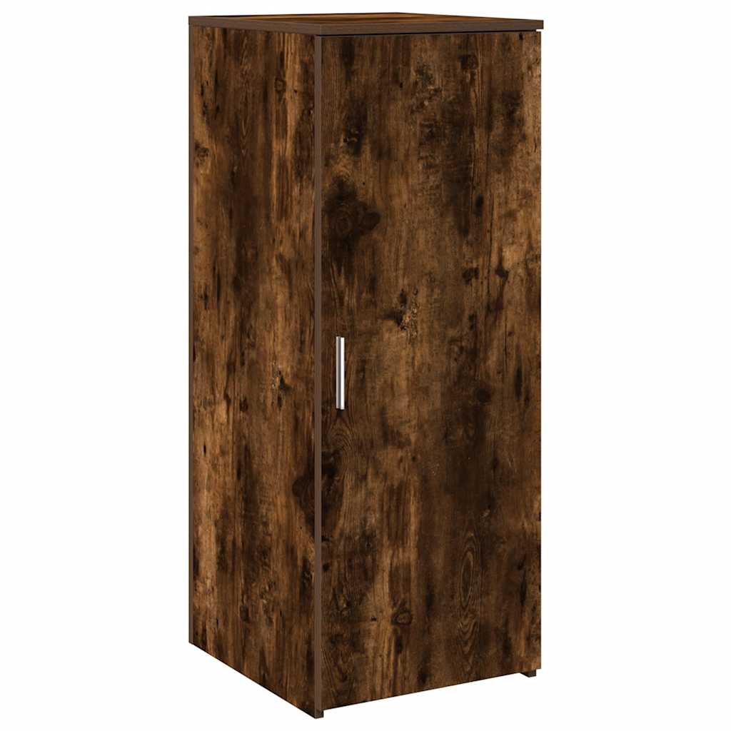 vidaXL Storage Cabinet Smoked Oak 40x45x103.5 cm Engineered Wood 2