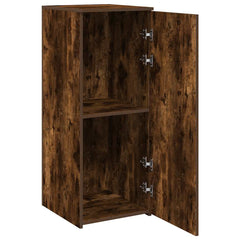 vidaXL Storage Cabinet Smoked Oak 40x45x103.5 cm Engineered Wood 4