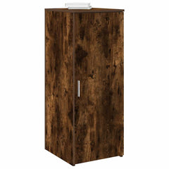 vidaXL Storage Cabinet Smoked Oak 40x45x103.5 cm Engineered Wood 1