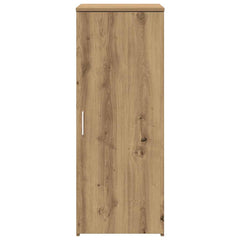 Storage Cabinet Artisan Oak Engineered Wood, image 5