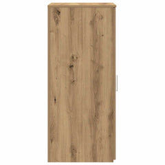 Storage Cabinet Artisan Oak Engineered Wood, image 6
