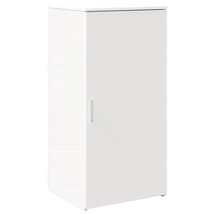 Storage Cabinet White Engineered Wood, image 2