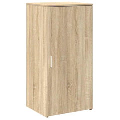 Storage Cabinet Sonoma Oak Engineered Wood, image 2