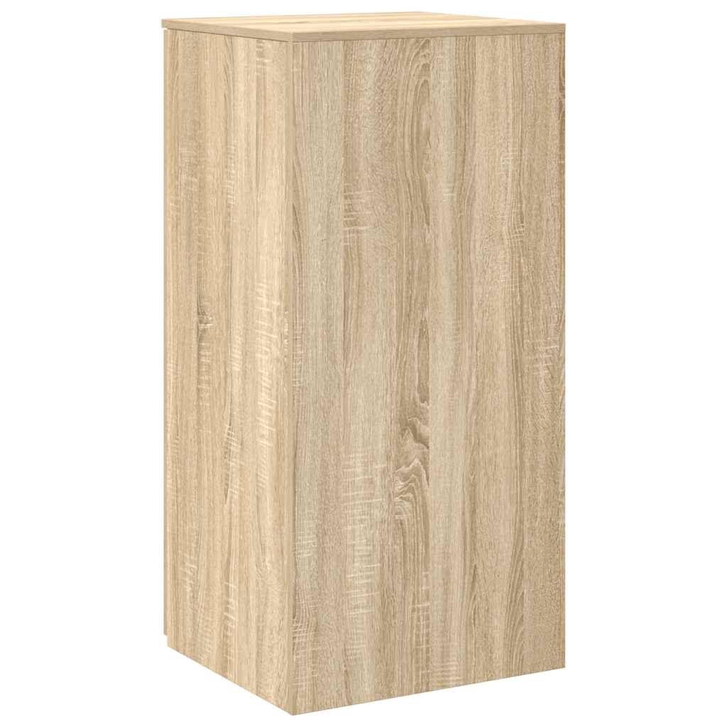Storage Cabinet Sonoma Oak Engineered Wood, image 6