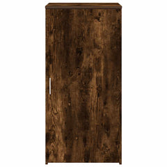 Storage Cabinet Smoked Oak Engineered Wood, image 4