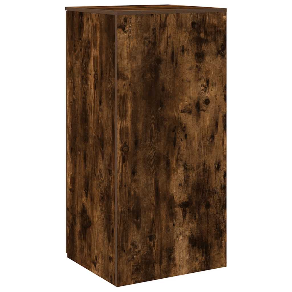 Storage Cabinet Smoked Oak Engineered Wood, image 6