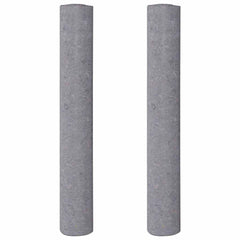 vidaXL Non-slip Painter Fleeces 2 pcs 10 m 220 g/m² Grey 2