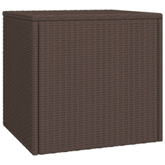 vidaXL Garden Side Tables 3 pcs Brown Poly Rattan 3