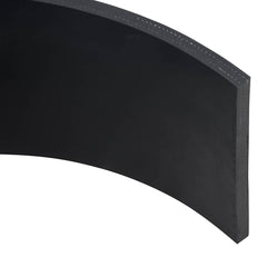 vidaXL Rubber Edge for Snow Plow Black 250x15x1 cm 4