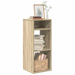 vidaXL Book Cabinet Sonoma Oak 34x31x80 cm Engineered Wood 1