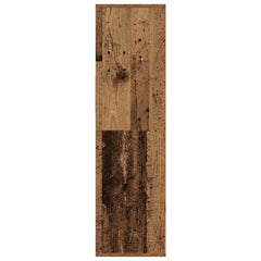 vidaXL Book Cabinet Old Wood 34x31x112 cm Engineered Wood 5