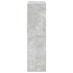 vidaXL Book Cabinet Concrete Grey 66x31x112 cm Engineered Wood 5
