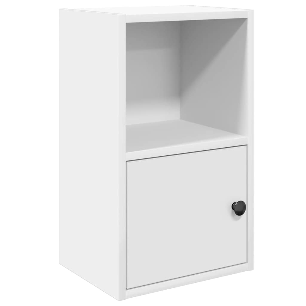 vidaXL Bookcase White 31x24x52 cm Engineered Wood 2