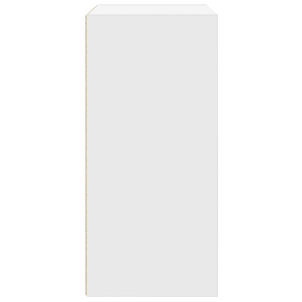 vidaXL Bookcase White 31x24x52 cm Engineered Wood 6