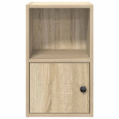 vidaXL Bookcase Sonoma Oak 31x24x52 cm Engineered Wood 5