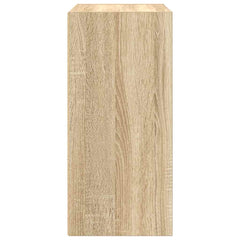 vidaXL Bookcase Sonoma Oak 31x24x52 cm Engineered Wood 6
