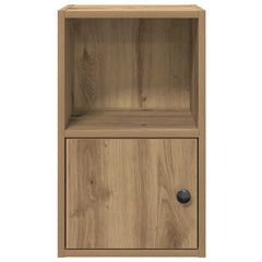 vidaXL Bookcase Artisan Oak 31x24x52 cm Engineered Wood 5