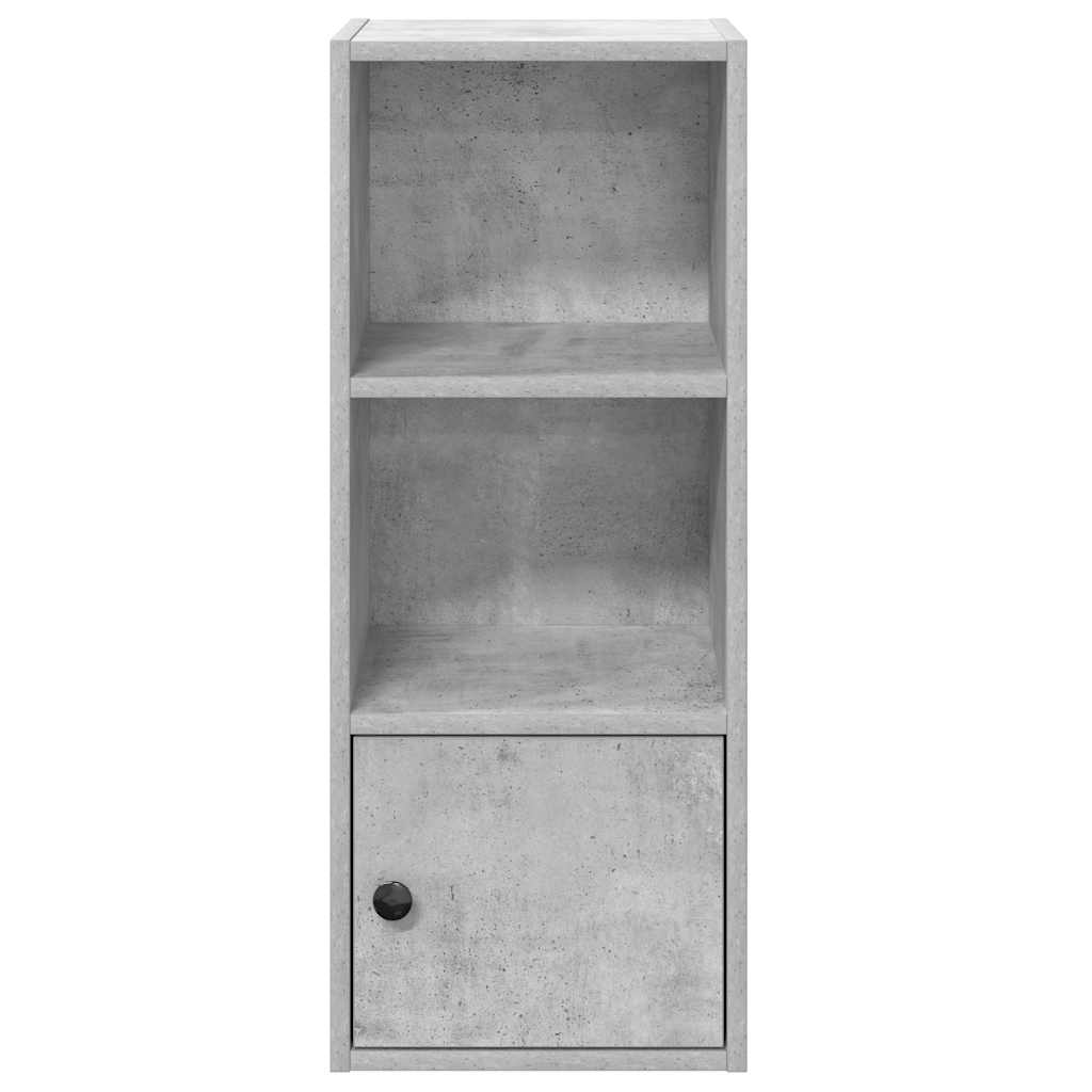 vidaXL Bookcase Concrete Grey 31x24x77 cm Engineered Wood 5