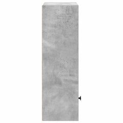 vidaXL Bookcase Concrete Grey 31x24x77 cm Engineered Wood 6