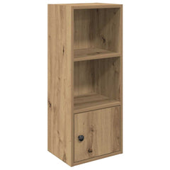 Bookcase 31x24x77 cm Engineered Wood Height 77 cm Artisan oak