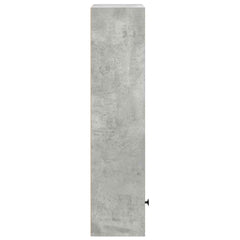 vidaXL Bookcase Concrete Grey 31x24x102 cm Engineered Wood 6