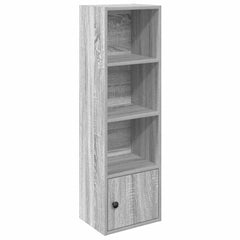 vidaXL Bookcase Grey Sonoma 31x24x102 cm Engineered Wood 2