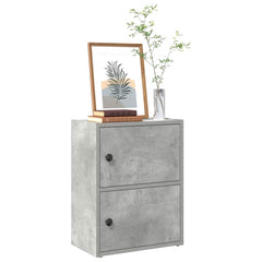 vidaXL Bookcase Concrete Grey 40x24x52 cm Engineered Wood 1
