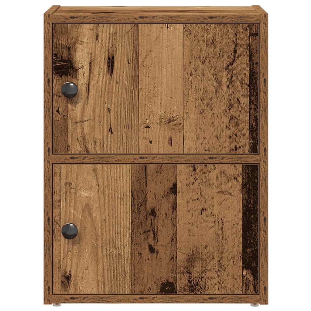 vidaXL Bookcase Old Wood 40x24x52 cm Engineered Wood 4