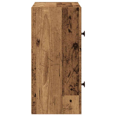 vidaXL Bookcase Old Wood 40x24x52 cm Engineered Wood 6