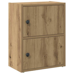 vidaXL Bookcase Artisan Oak 40x24x52 cm Engineered Wood 2