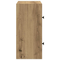 vidaXL Bookcase Artisan Oak 40x24x52 cm Engineered Wood 6