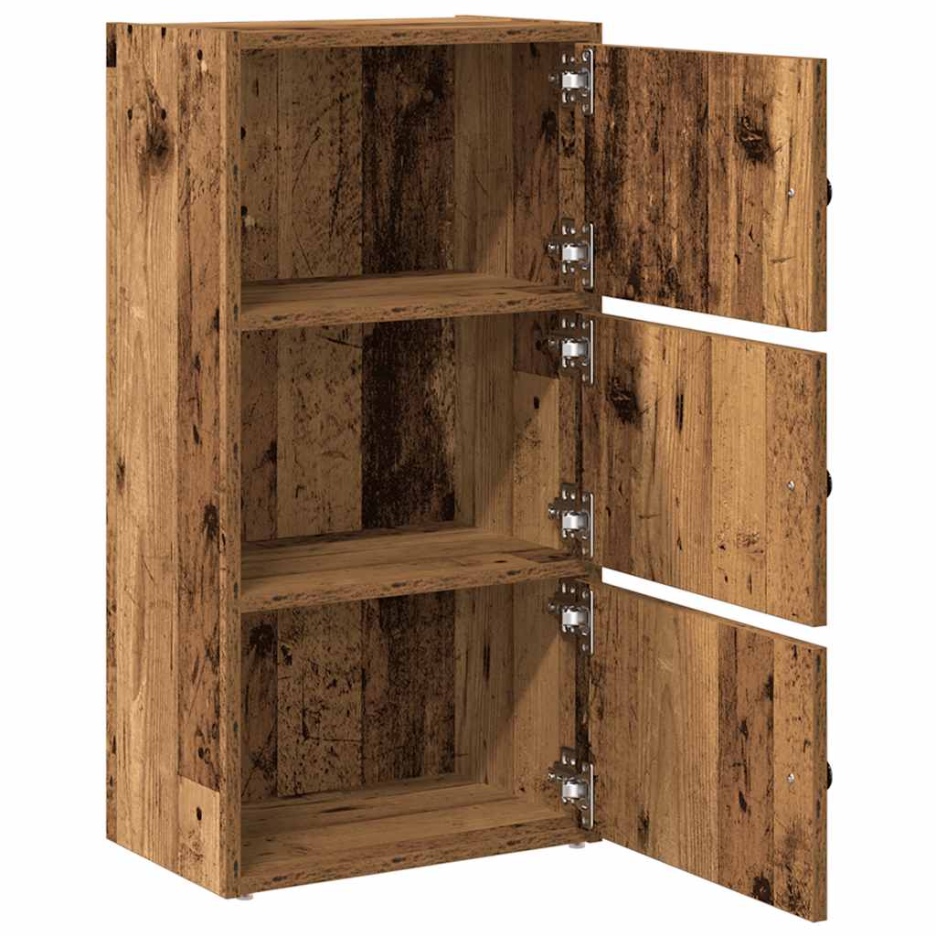 vidaXL Bookcase Old Wood 40x24x77 cm Engineered Wood 5