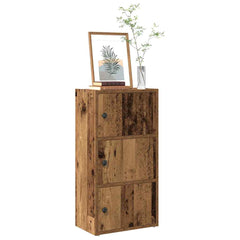 vidaXL Bookcase Old Wood 40x24x77 cm Engineered Wood 1