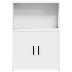 vidaXL Bookcase White 60x24x85 cm Engineered Wood 4
