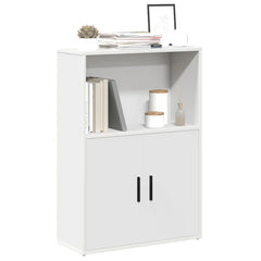 vidaXL Bookcase White 60x24x85 cm Engineered Wood 1