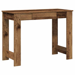 vidaXL Desk Old Wood 100x45x75 cm Engineered Wood 2