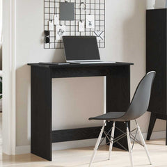 vidaXL Desk Black 80x40x75 cm Engineered Wood 3