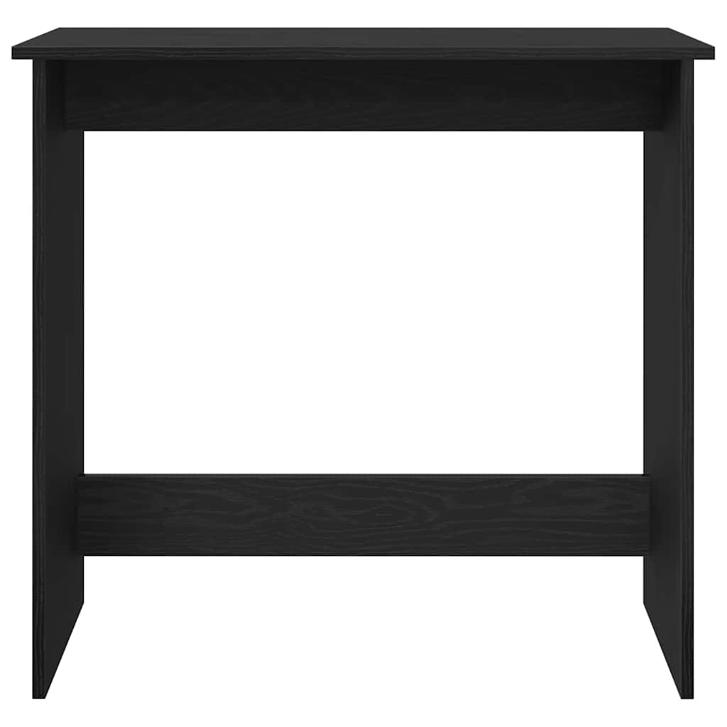 vidaXL Desk Black 80x40x75 cm Engineered Wood 4