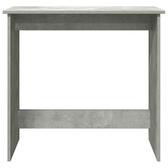 vidaXL Desk Concrete Grey 80x40x75 cm Engineered Wood 4