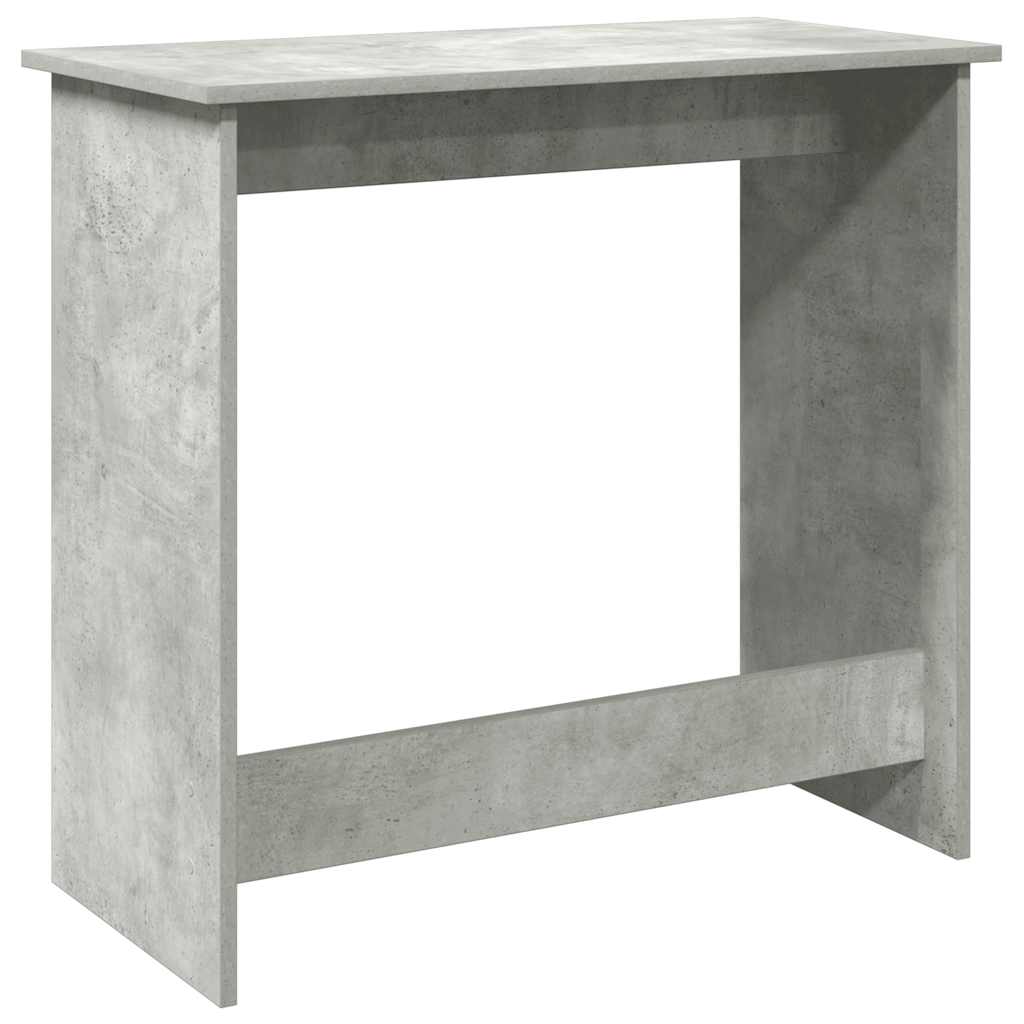 vidaXL Desk Concrete Grey 80x40x75 cm Engineered Wood 6