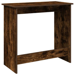 vidaXL Desk Smoked Oak 80x40x75 cm Engineered Wood 6