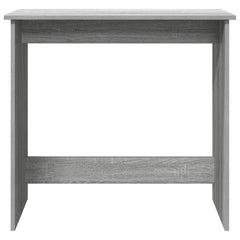 vidaXL Desk Grey Sonoma 80x40x75 cm Engineered Wood 4